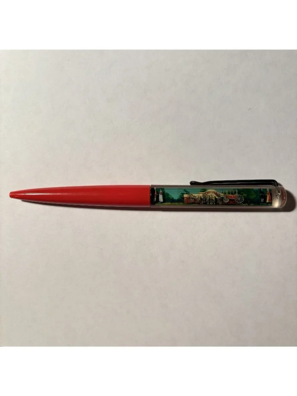 Monticello Home of Thomas Jefferson Virginia Floaty Pen Souvenir Horse Carriage